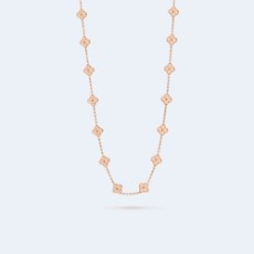 반클리프 앤 아펠 빈티지 알함브라 20 모티브 롱 목걸이